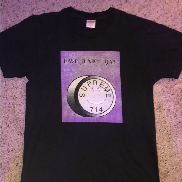 supreme have a nice day tee